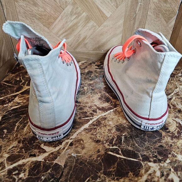Converse women's All Star hi-top fashion dirty look size 7.     206 - Picture 6 of 12